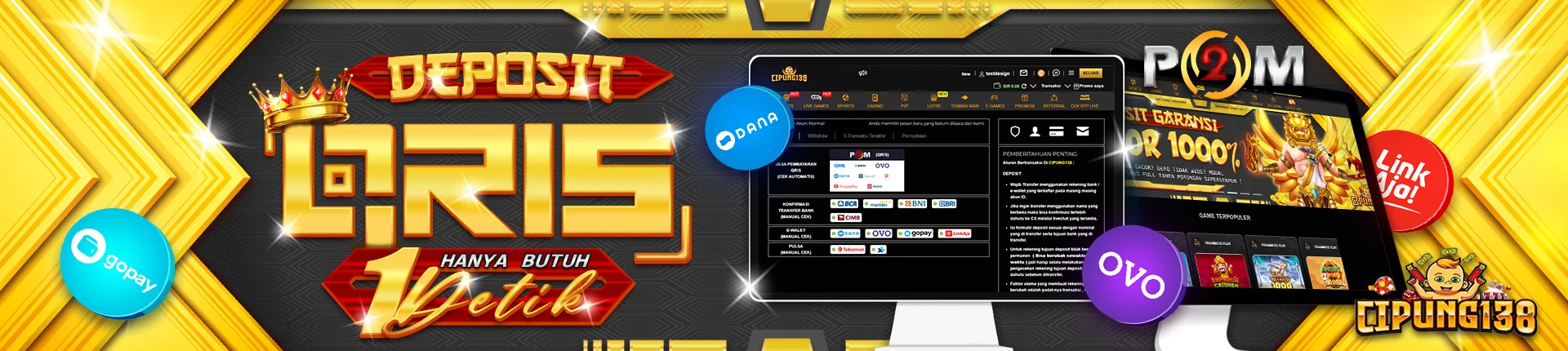 CIPUNG138 Voucher Gratis